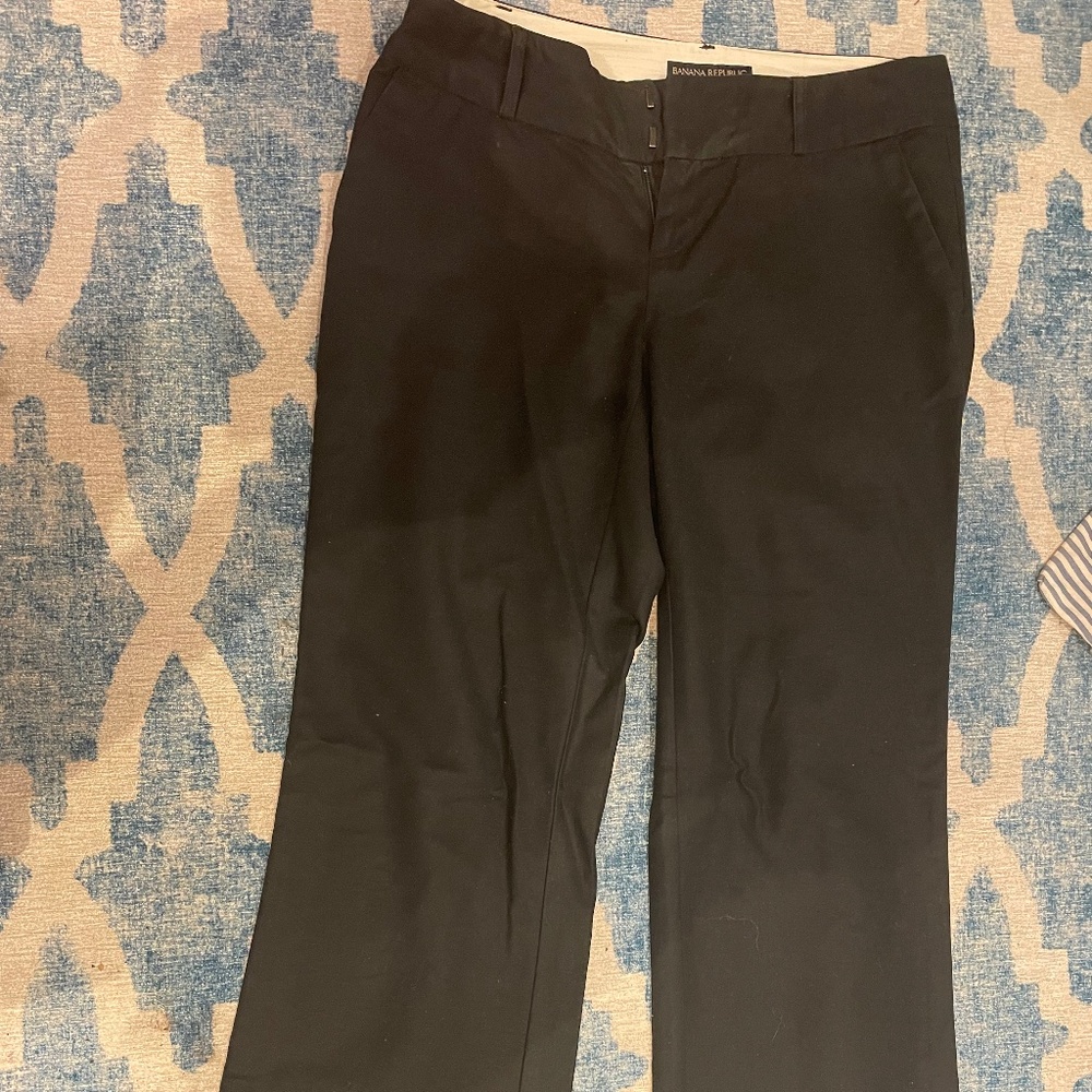 Classic Black Pant - Banana Republic Perfect for summer